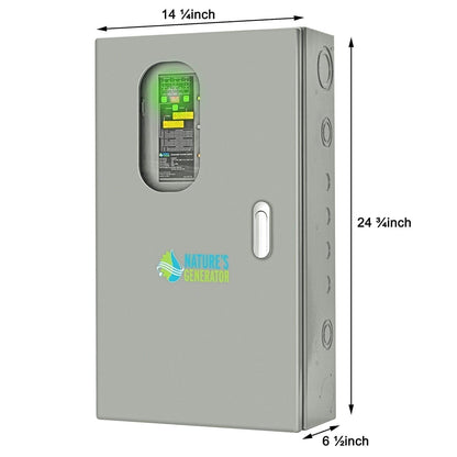 MyGrid 10K with Transfer Switch for House Battery Backup