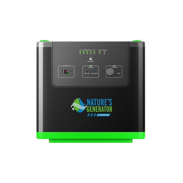 Nature's Generator Lithium 6000 Power Pod