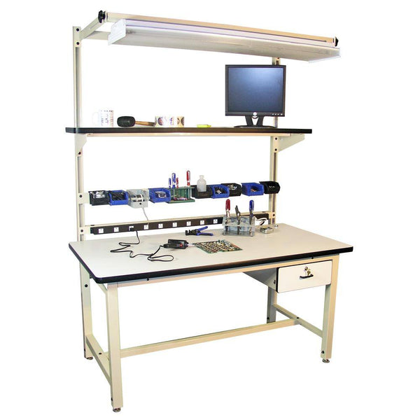 60 In. W X 30 In. D Laminate Top Workbench